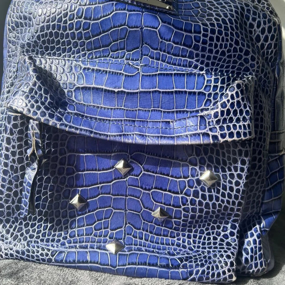 Mario Valentino Backpack in‎ Blue